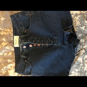 Jean shorts HIGH RISE