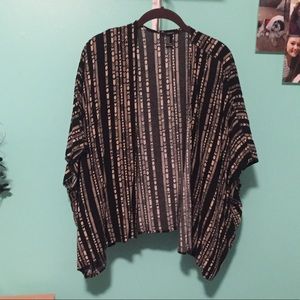 Forever 21 short sleeve cardigan.