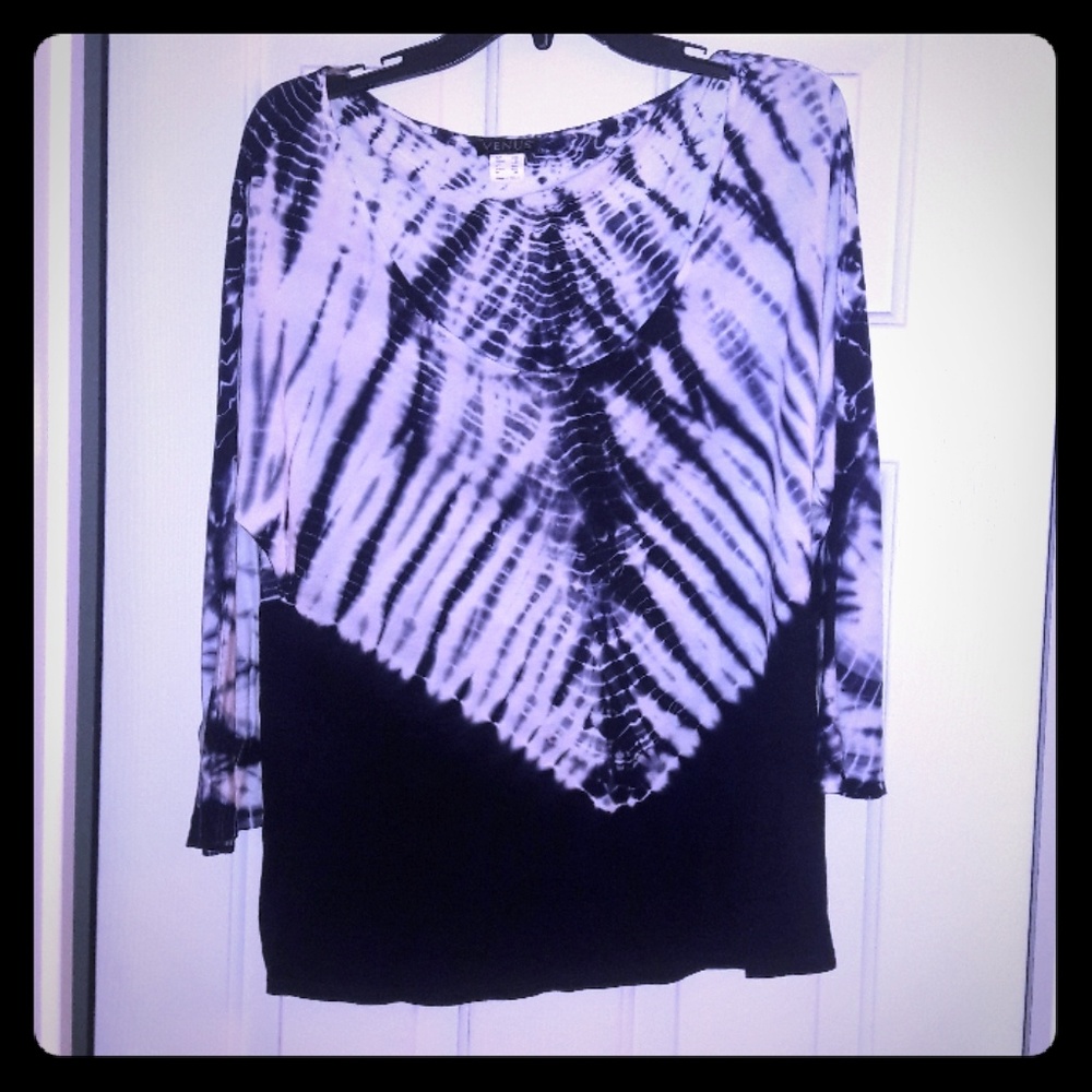 Venus tie dyed top