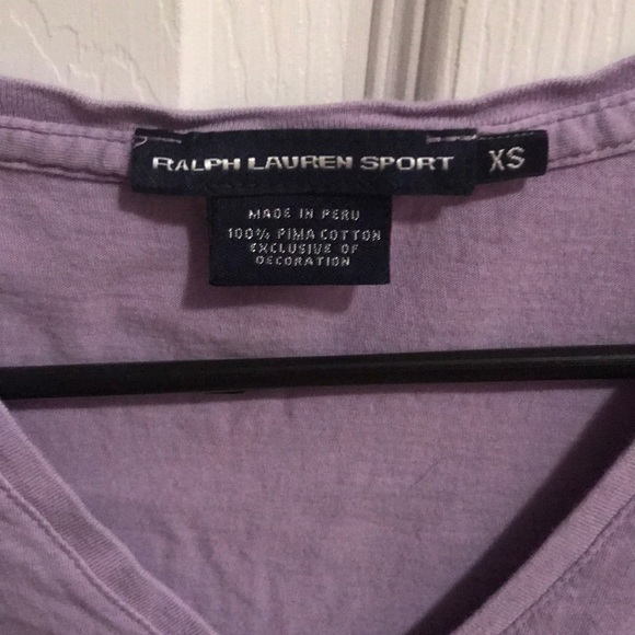 Light purple xs polo v neck - Picture 1 of 3