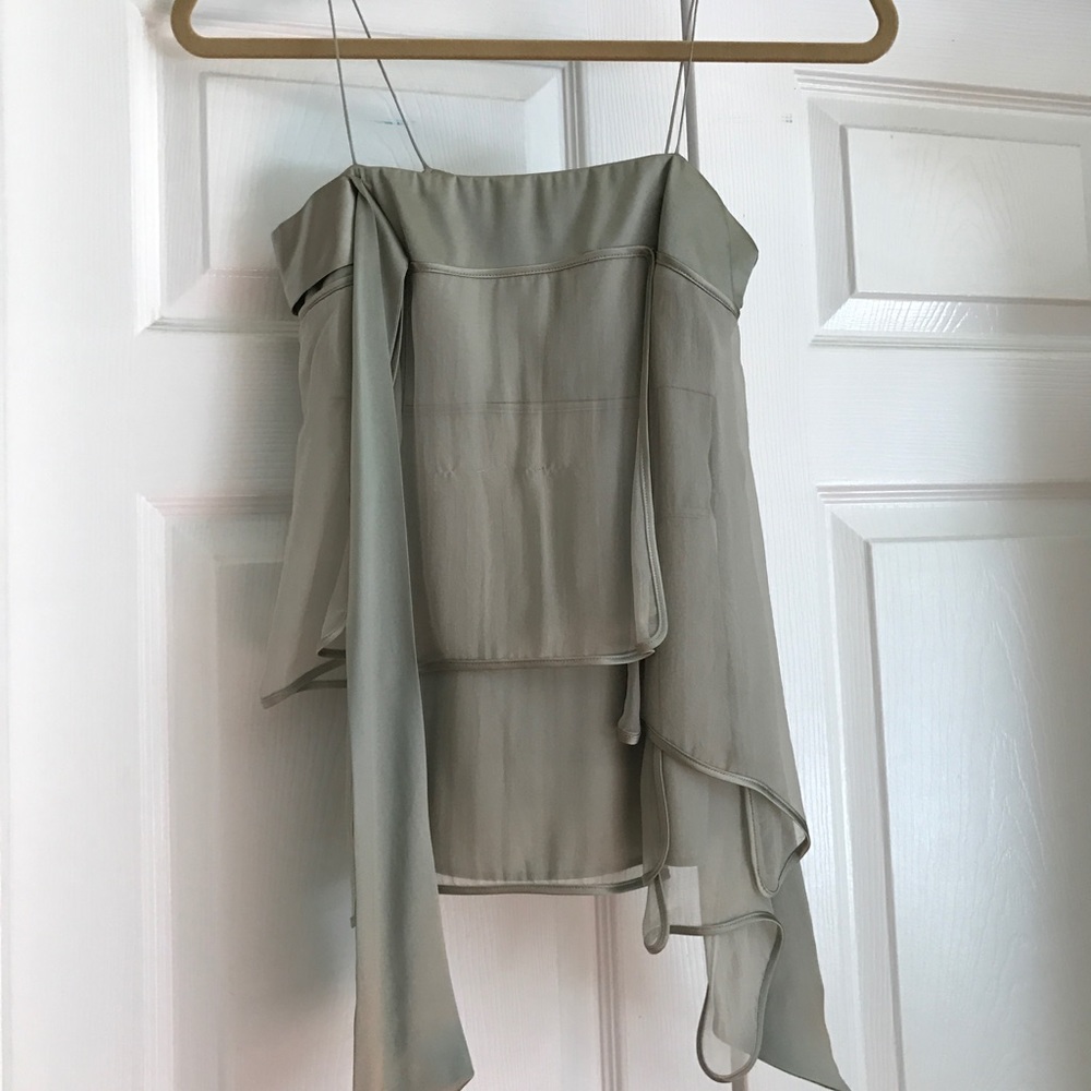 Stella McCarthy Spaghetti Strap Layered Tank