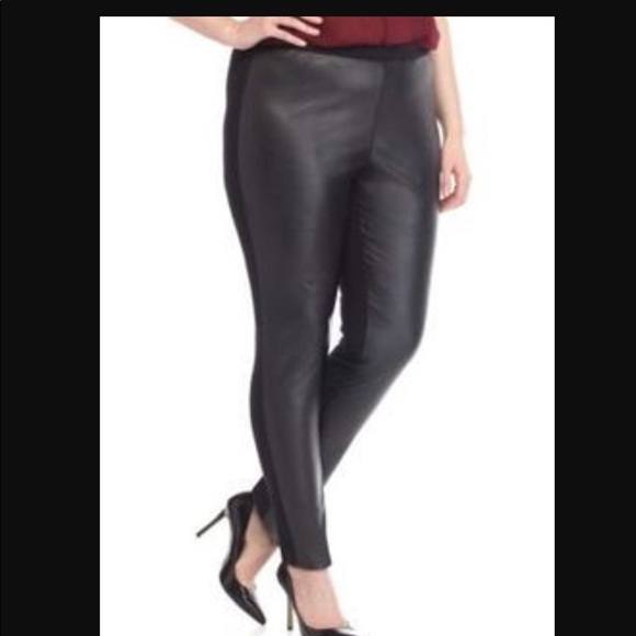 MICHAEL Michael Kors Pants - {Michael Michael Kors} Faux leather leggings