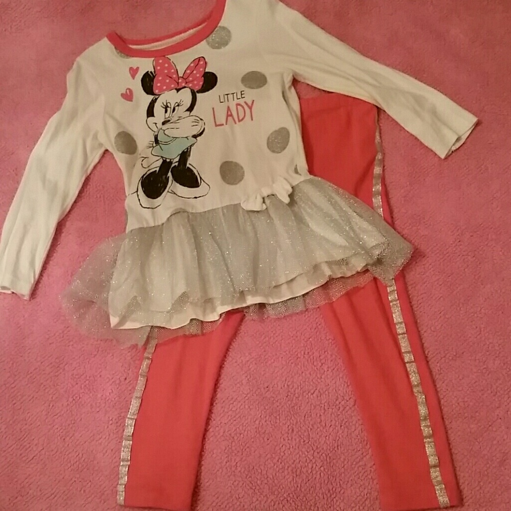 2pc Minnie Mouse