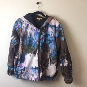 SOLD SOLD wishbone handmade watercolor jacket