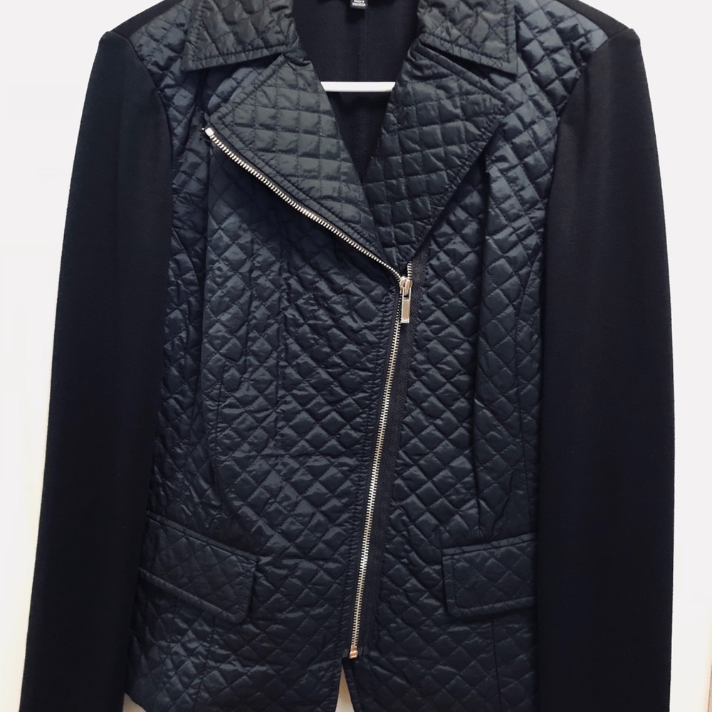Designer Jones navy Moto Jacket