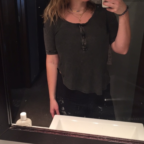 Free people high low tee - Picture 2 of 8