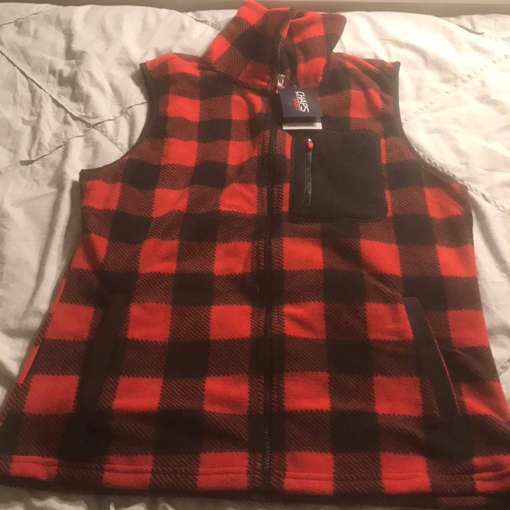 CHAPS Fleece Vest