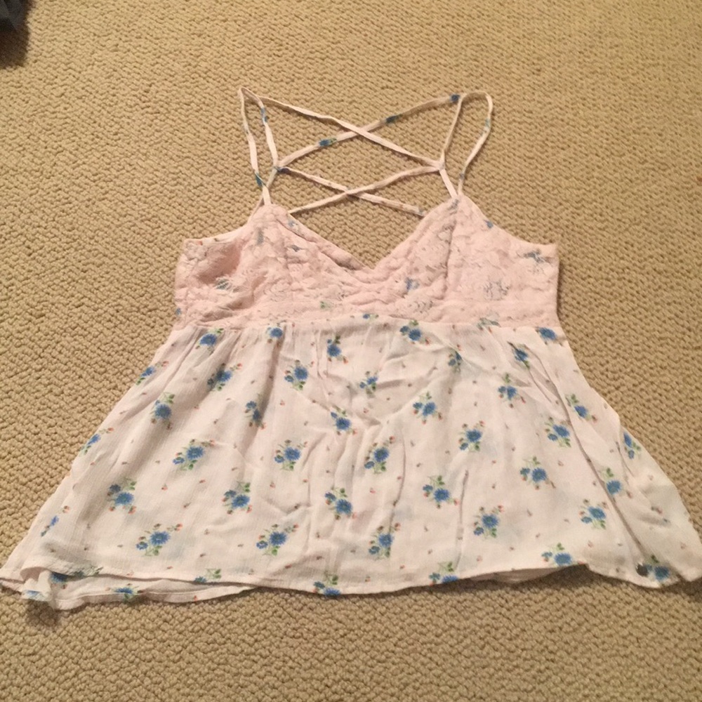 Abercrombie swing tank~ lightly worn great color~