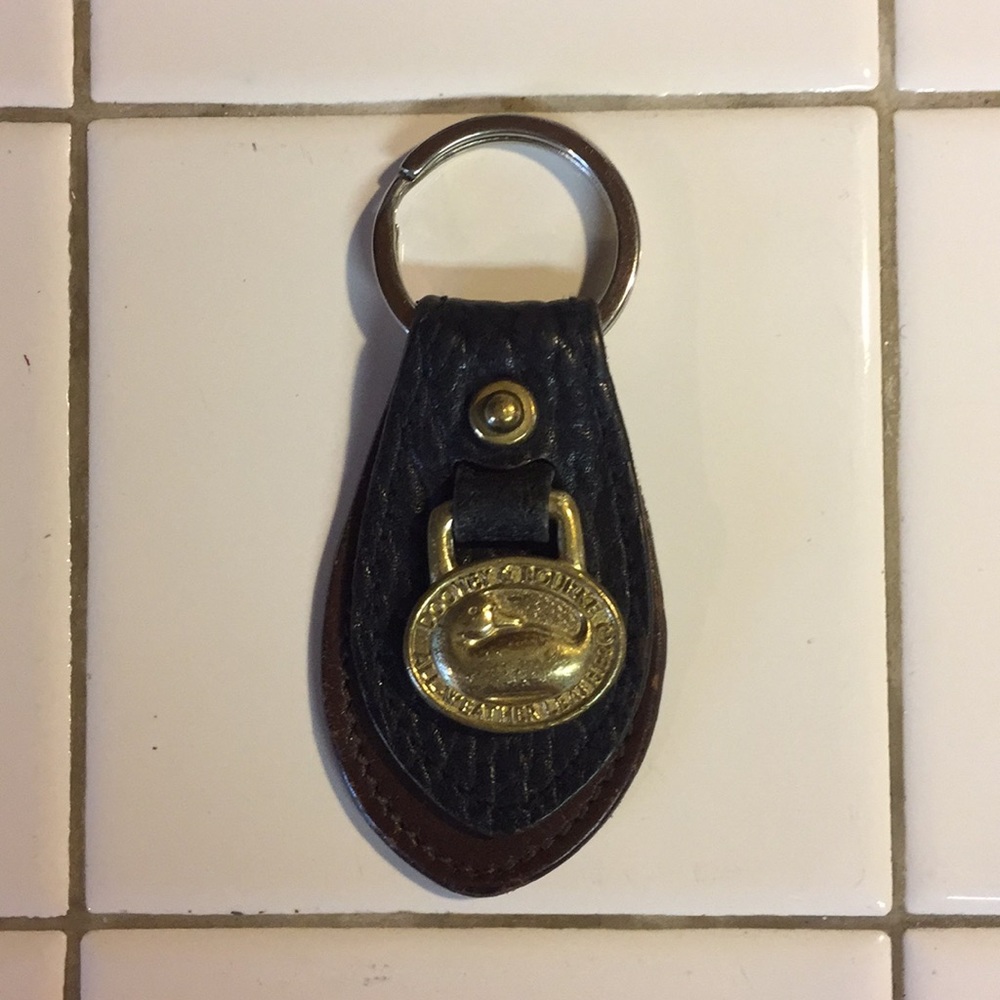 Dooney & Bourke Navy key chain