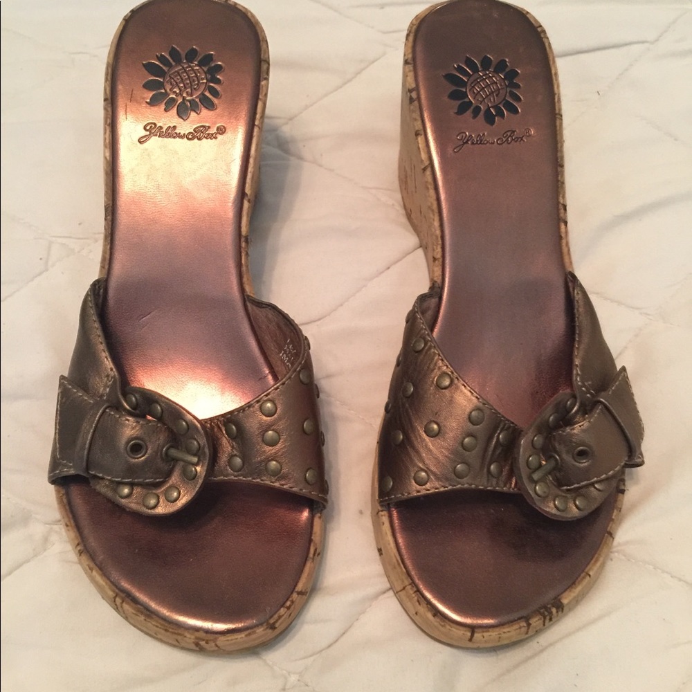 Yellow Box Copper/Bronze Size 6-6.5