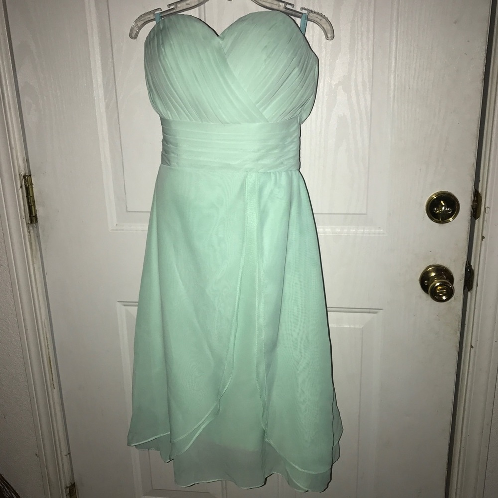 HP  Mint green winter formal/prom/wedding dress