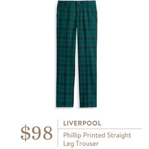 Liverpool Stitch Fix Straight Leg Trouser NWT