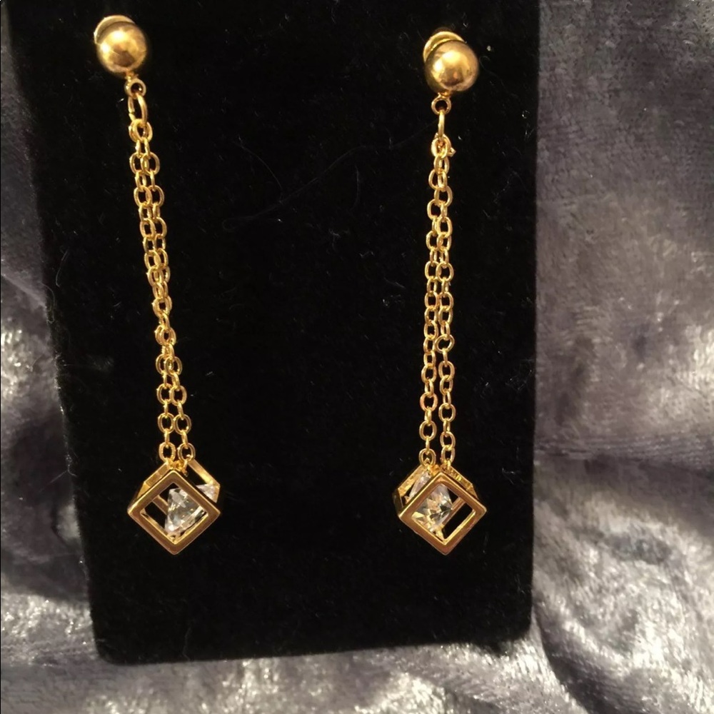 18K Gold Plated 5aaaaa Italian Zircon