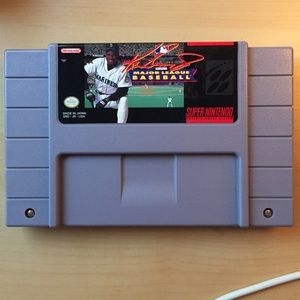 Ken Griffey Jr Major League Baseball SNES