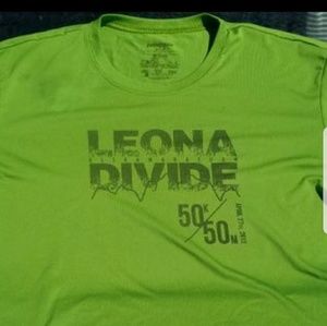 Men's Green Patagonia Leona UltraMarathon T Sz. XL