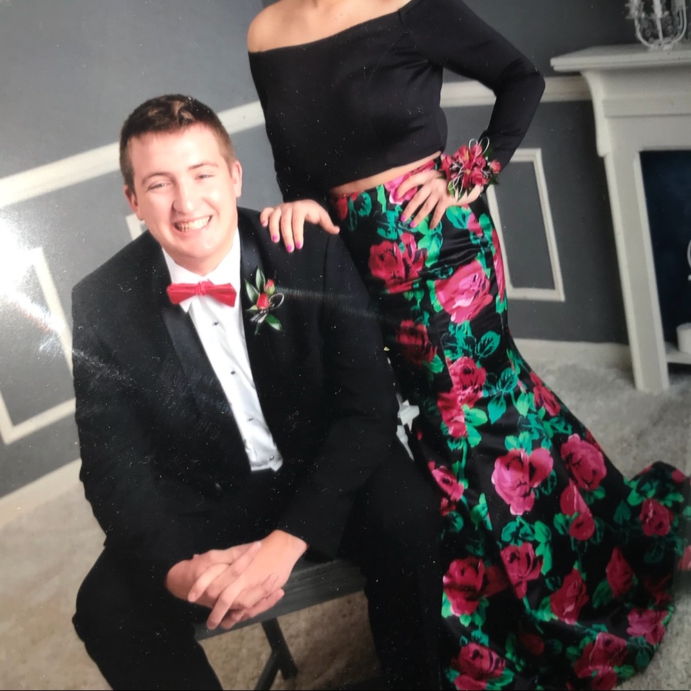 Sherri hill two piece prom dress!!