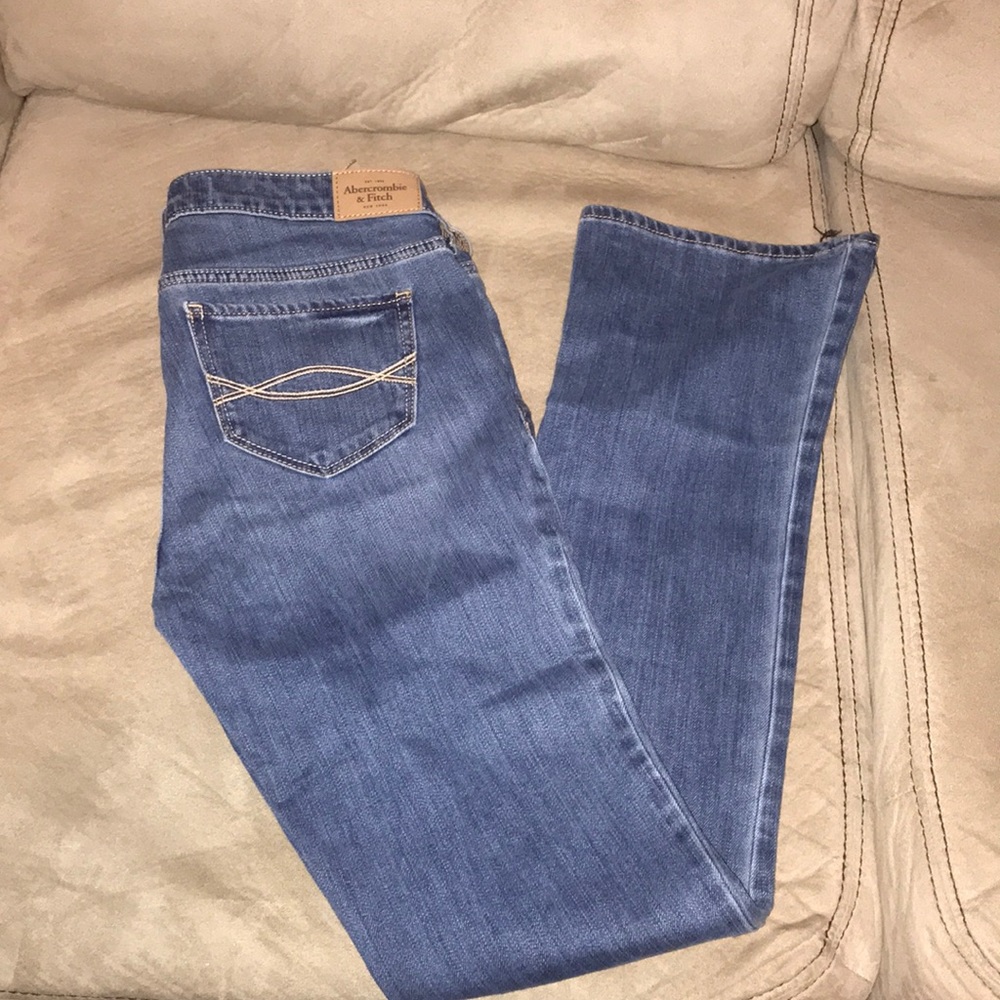 Abercrombie & Fitch Blue boot cut jeans