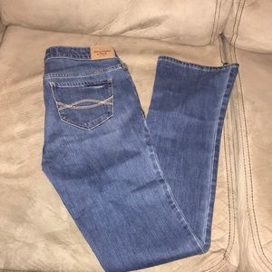 Abercrombie & Fitch Blue boot cut jeans