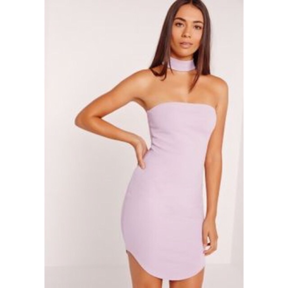 Missguided lavender dress