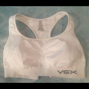 Victoria’s Secret VSX white sports bra