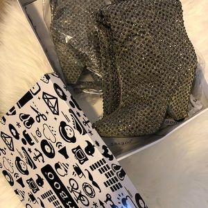 Sparkly Rhinestone Boots