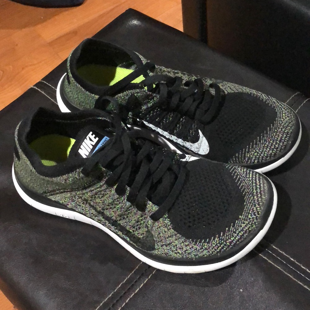 Nike free 4.0 flyknit multicolor women’s