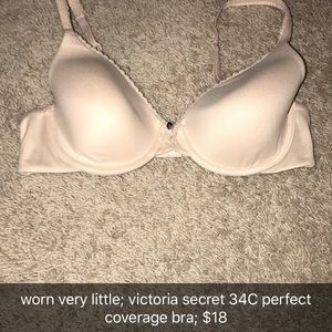 VS bra, worn maybe twice