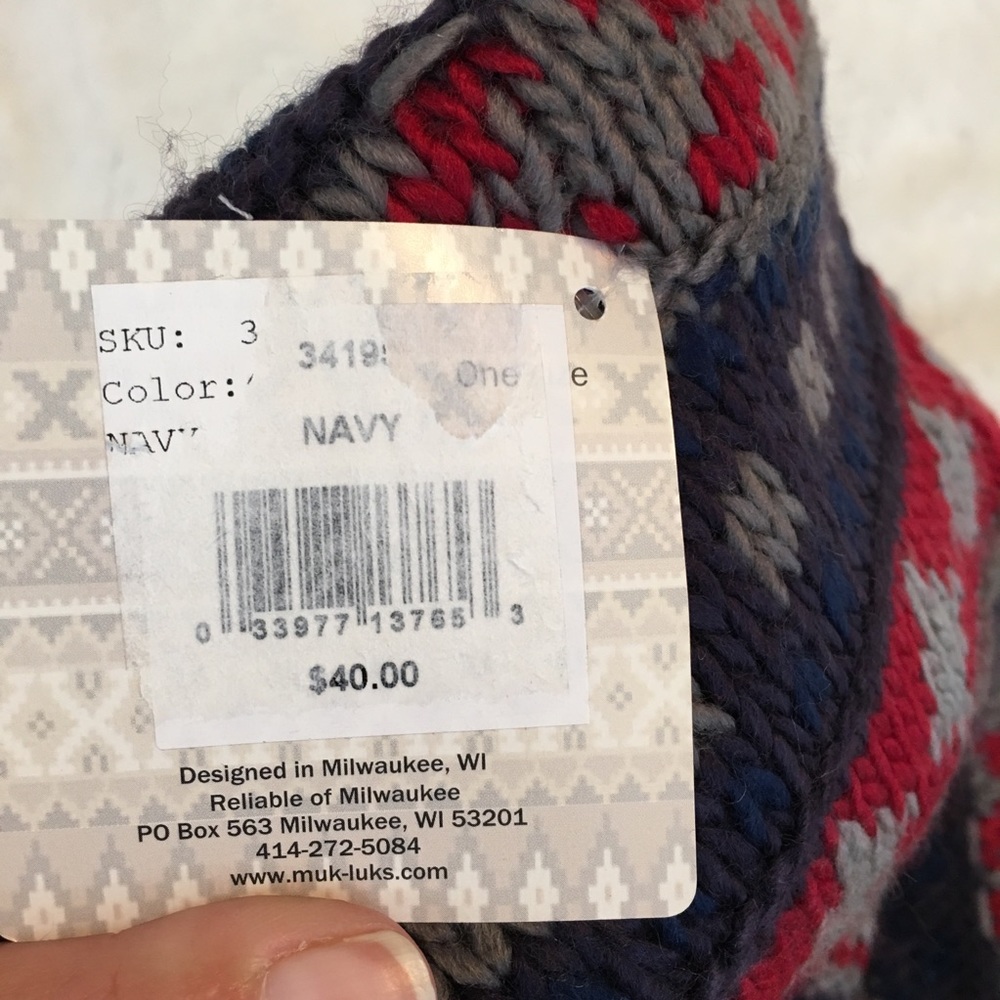 ❗️LAST 1❗️ MUK LUKS Thick Double Infinity Scarf - Picture 4 of 5