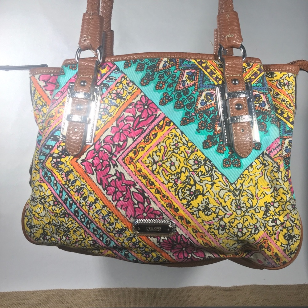 Chaps Floral MultiColor Purse