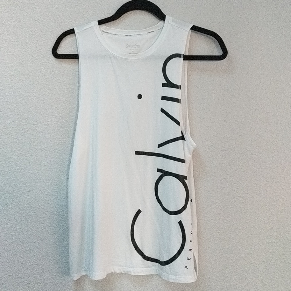 Calvin Klein Performance Cutoff Tee
