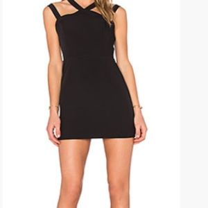 NBD x Naven Twins Electra Black dress Sz L