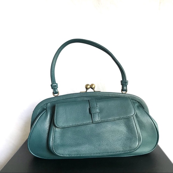 Leather Ann Taylor Loft Clutch Handbag - Picture 1 of 8