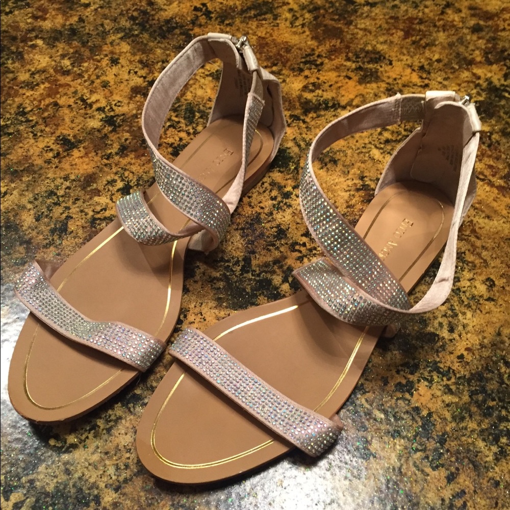 Enzo sparkly sandal