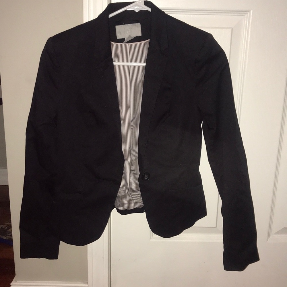 H&M Black Blazer size 4