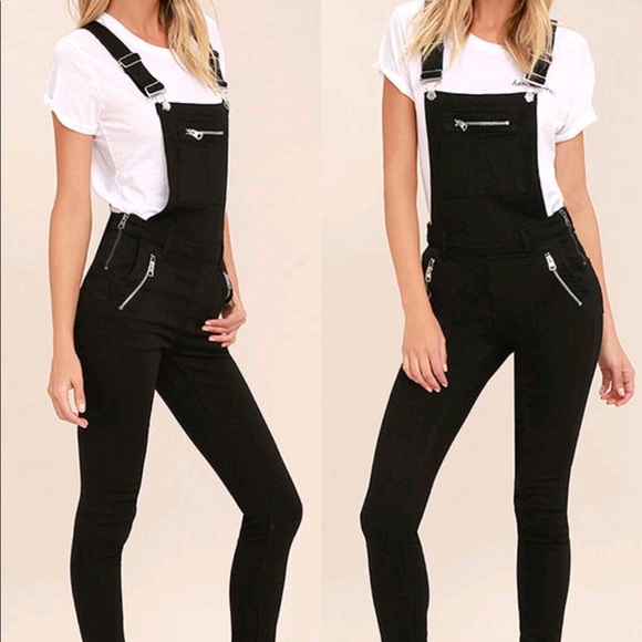 cheap black overalls