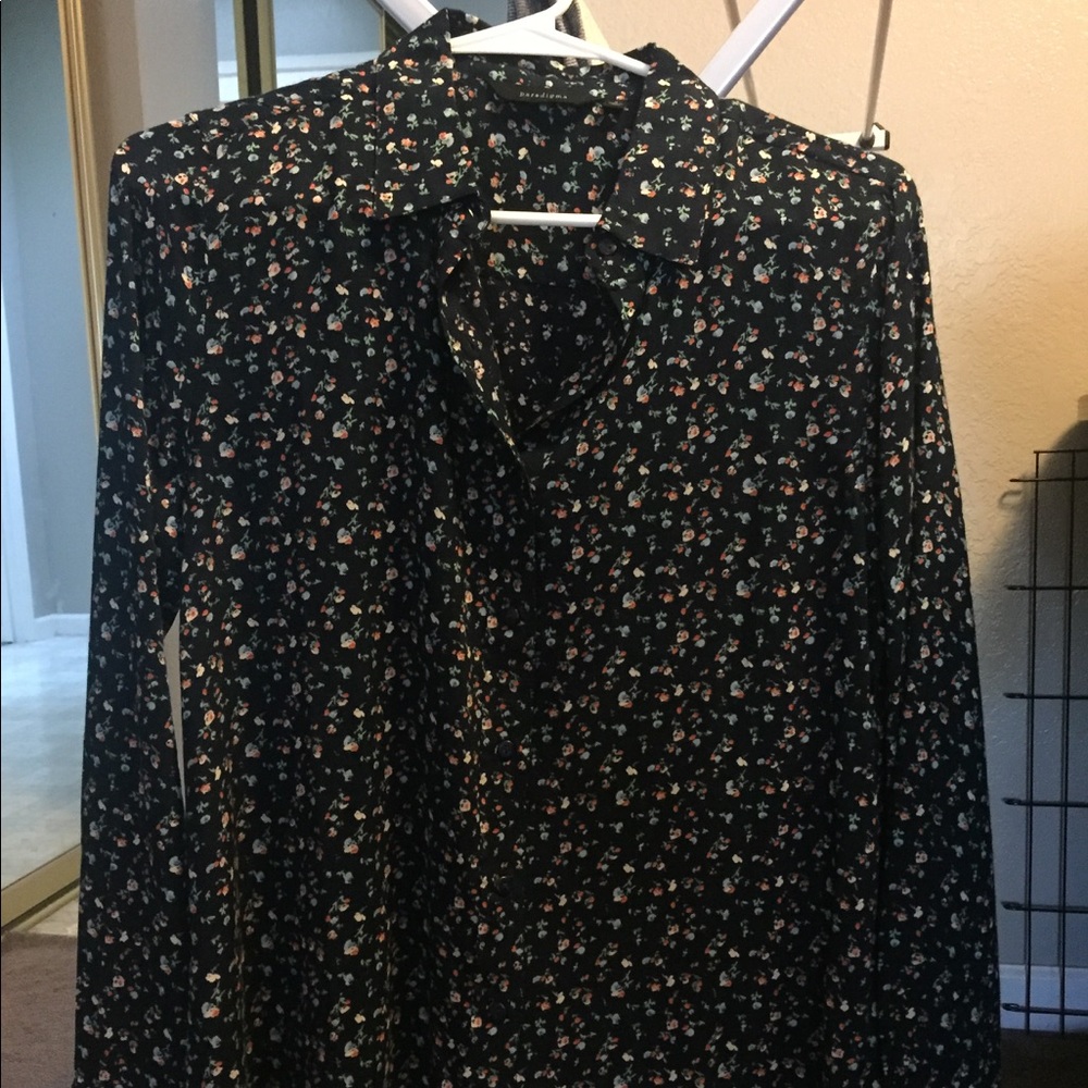 NWOT Paradigma Jayla Button Down Shirt
