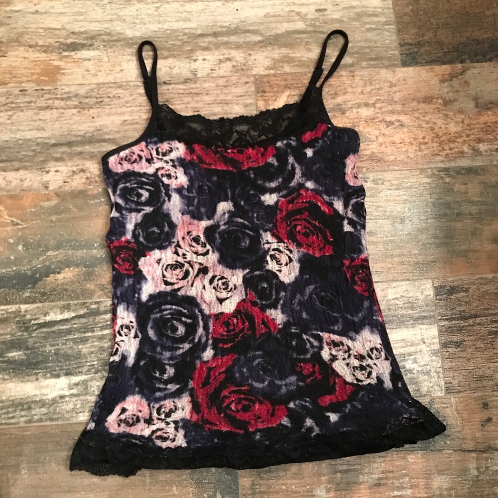 Fun floral tank!
