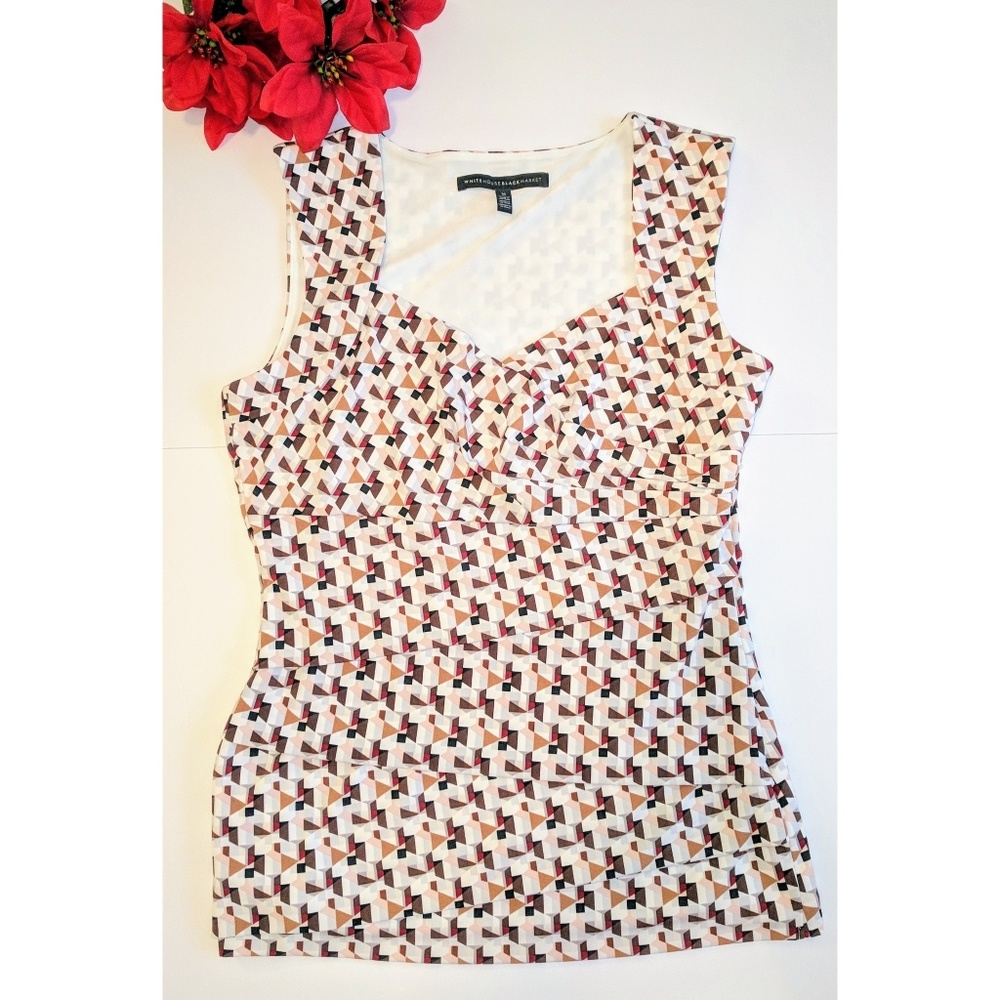 White House Black Market strech blouse