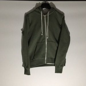 Green Zip Up