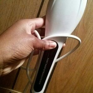 Hair brush straightener flat iron comb