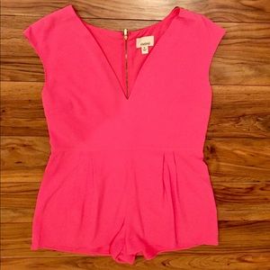 Hot Pink Romper