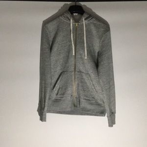 Grey old navy Zip Up
