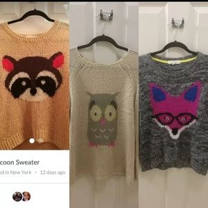 ✨Cute Animal Sweater Set✨