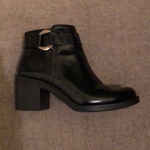 Zara Black Booties