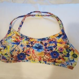Jolyn Adrian swim top in Lush, size M