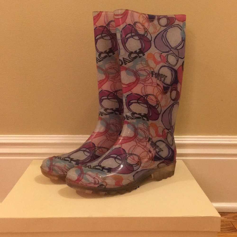Poppy Coach Rain Boots