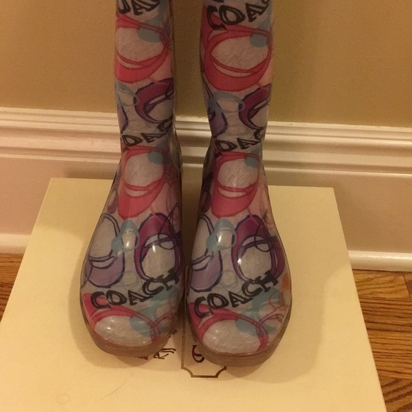 Poppy Coach Rain Boots - Picture 2 of 7