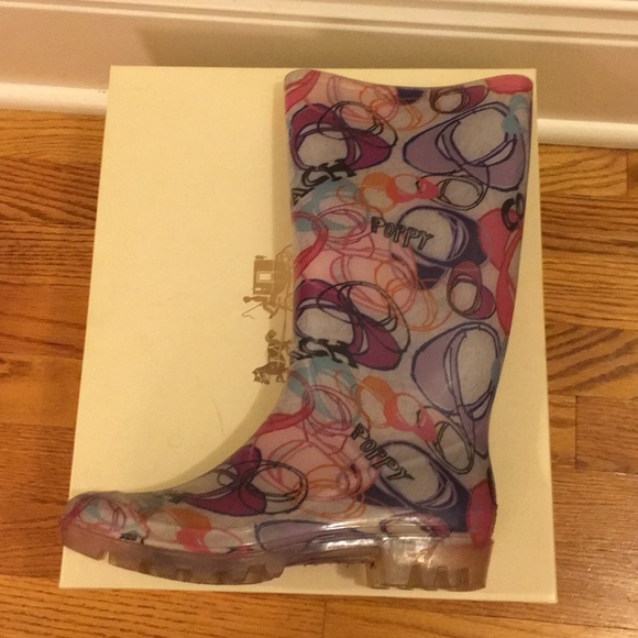 Poppy Coach Rain Boots - Picture 3 of 7