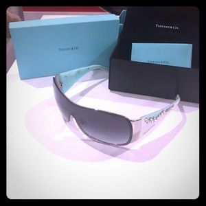 Tiffany & Co Swarovski crystal sunglasses