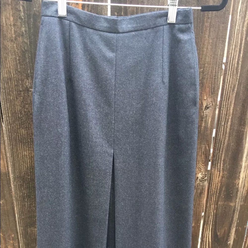 Vintage Burberrys Classic Long Skirt A Line Size 6